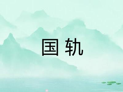 国轨 国轨