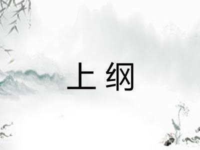 上纲 上纲