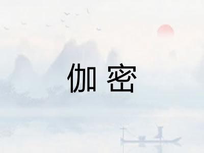 伽密