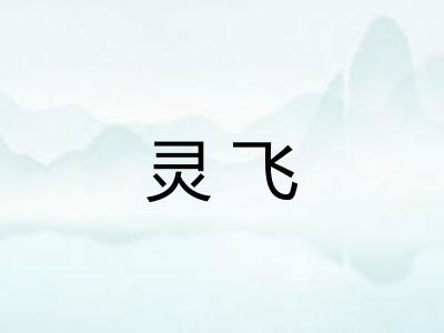 灵飞 灵飞