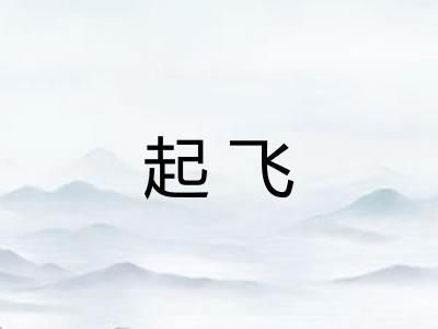 起飞 起飞