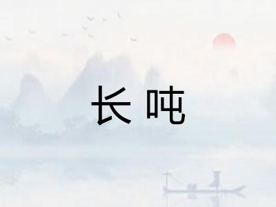 长吨 长吨