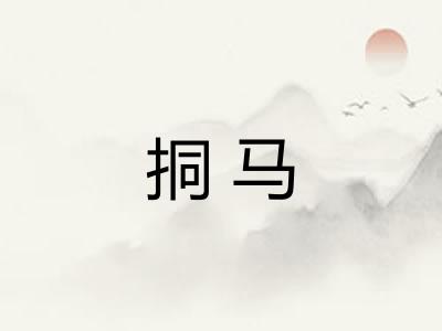 挏马 挏马