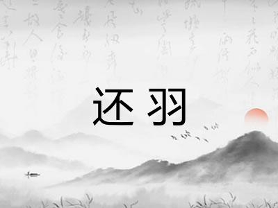 还羽