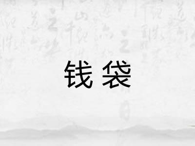钱袋 钱袋