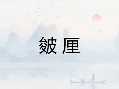 皴厘