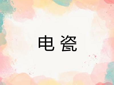 电瓷 电瓷
