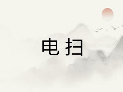 电扫