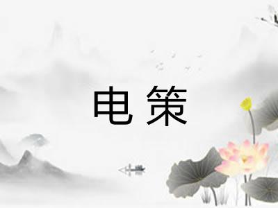电策