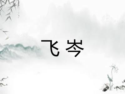 飞岑 飞岑