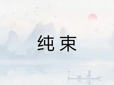 纯束 纯束
