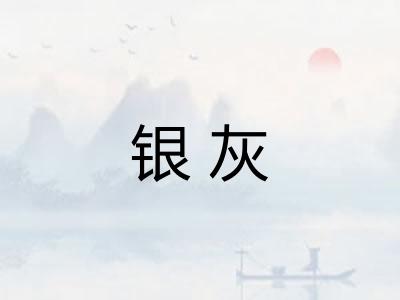 银灰 银灰