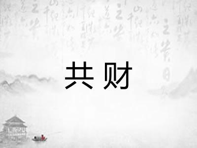 共财 共财