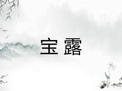 宝露 宝露