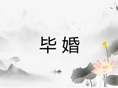 毕婚 毕婚