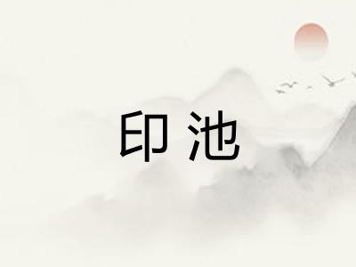 印池 印池