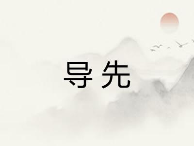 导先 导先