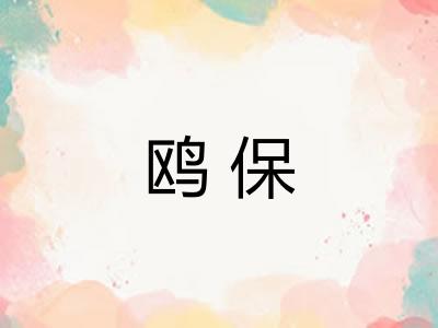 鸥保 鸥保