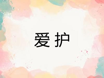 爱护