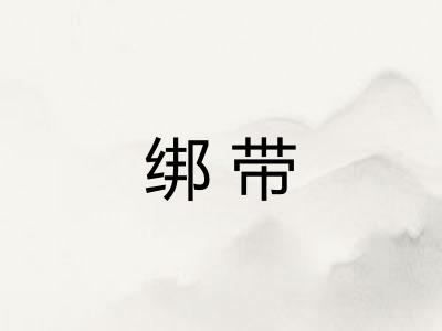 绑带 绑带