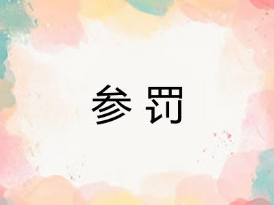 参罚 参罚