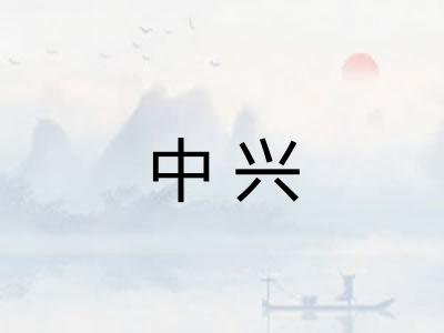 中兴 中兴