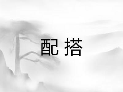 配搭