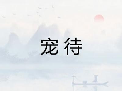 宠待
