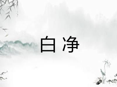 白净