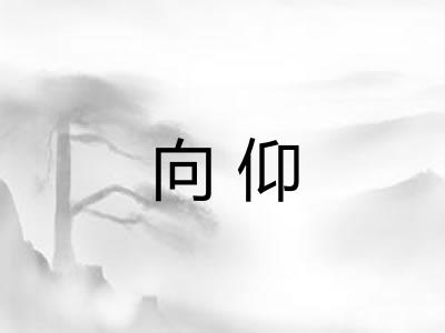 向仰