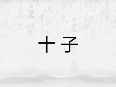 十子 十子