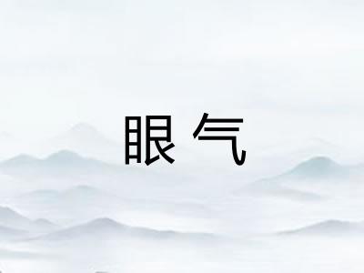眼气