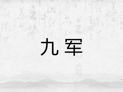 九军