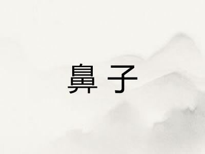 鼻子