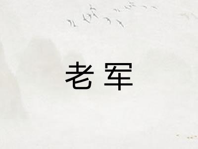 老军