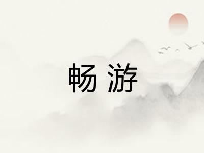 畅游 畅游