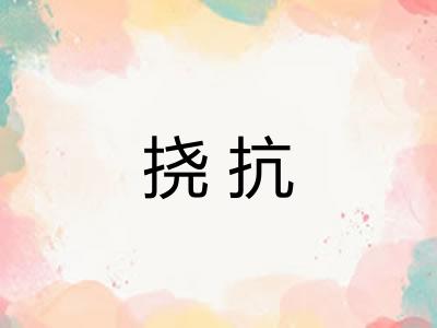 挠抗 挠抗