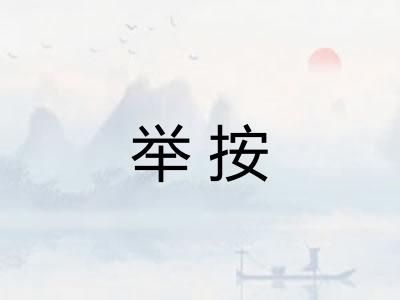 举按 举按