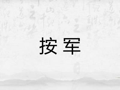 按军 按军