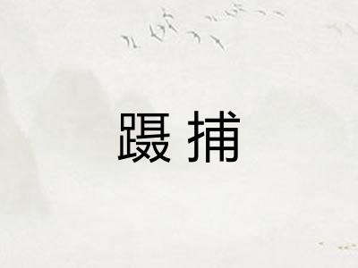 蹑捕 蹑捕