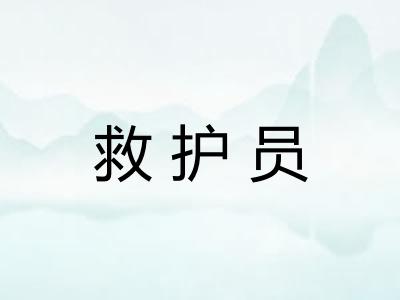 救护员 救护员