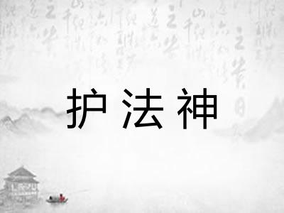 护法神 护法神