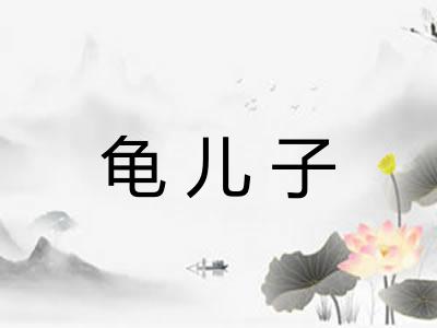 龟儿子