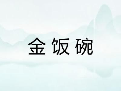 金饭碗 金饭碗