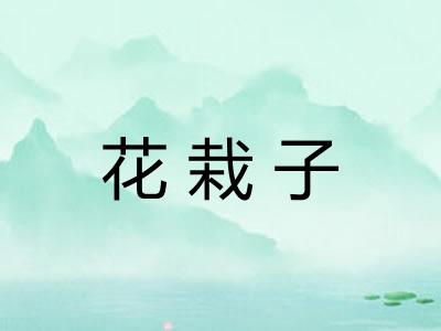 花栽子