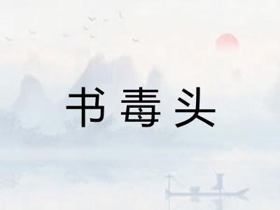 书毒头 书毒头