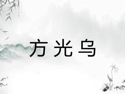 方光乌