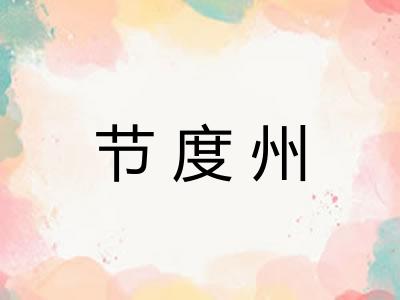 节度州 节度州
