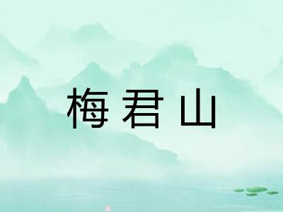 梅君山 梅君山