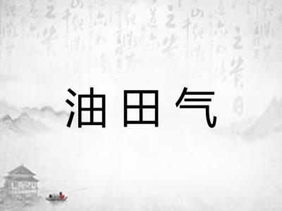 油田气 油田气